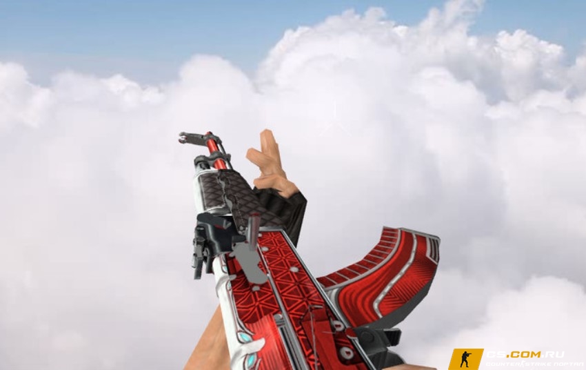 Скин «AK-47 Ruby» для CS 1.6