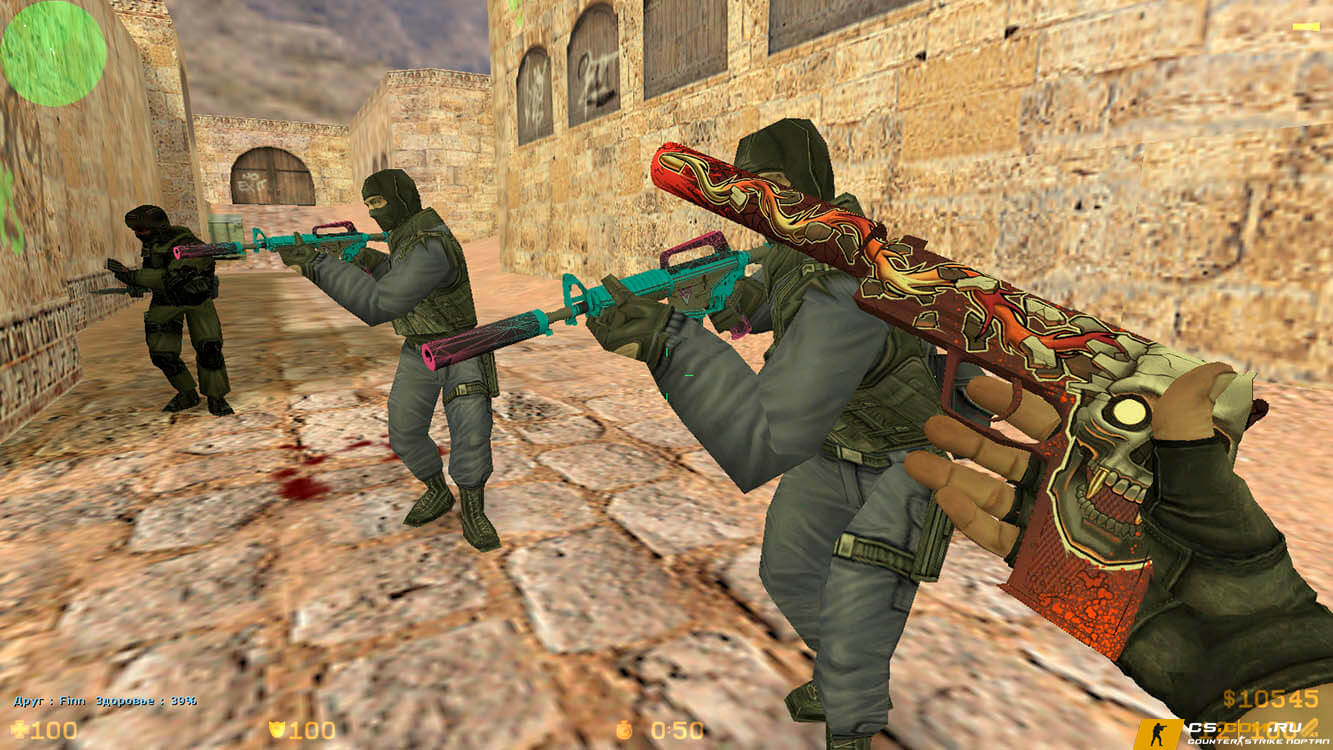 CS 1.6 (КС 1.6) от Тру с лаунчером на скины