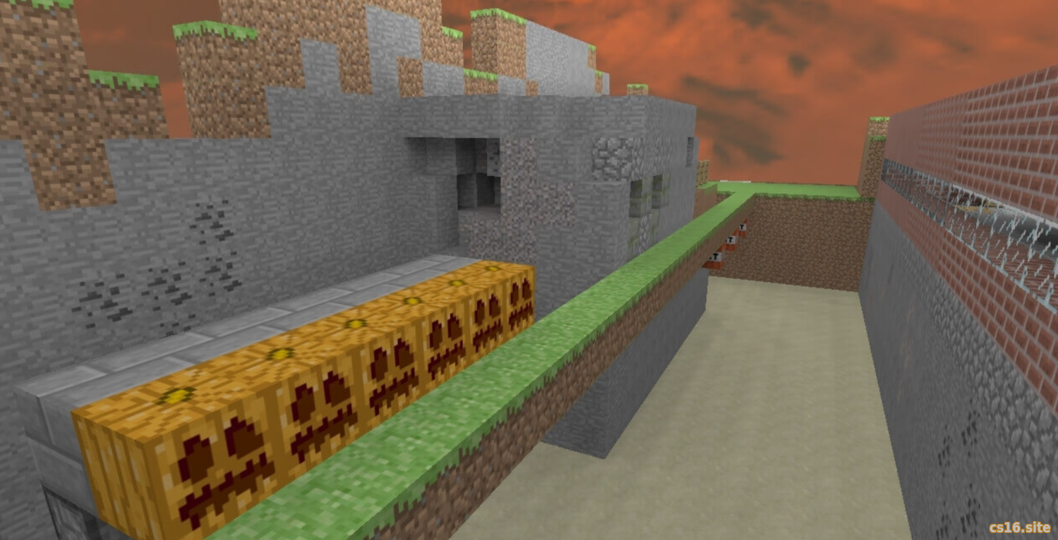 Карта «deathrun_minecraft_fg» для CS 1.6