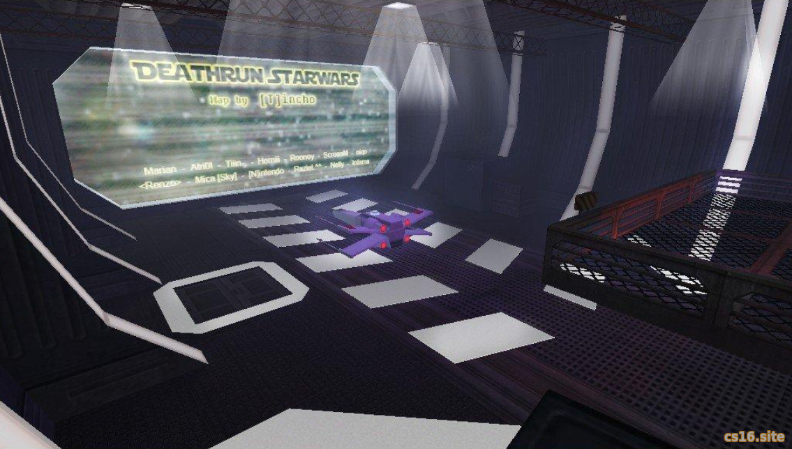 Карта «Deathrun_Starwars» для CS 1.6