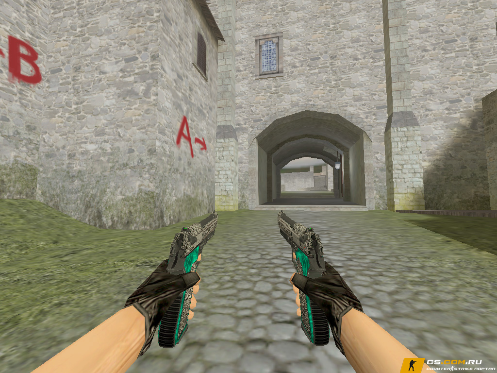 Модель Dual Berettas Королевская чета для CS 1.6