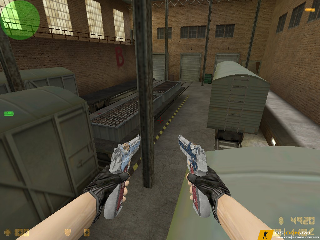 Модель Dual Berettas Луна и соль для CS 1.6