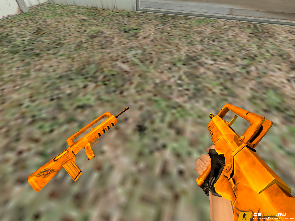 Модель Famas Золотой для CS 1.6