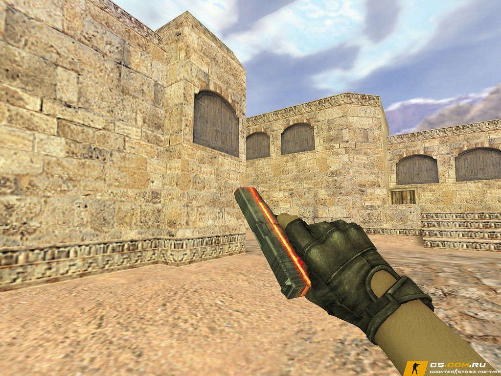 Модель Glock Подземелье для CS 1.6
