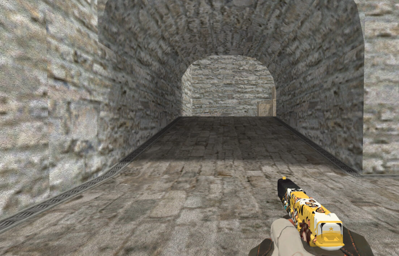 Модель HD Glock Bullet Queen для CS 1.6