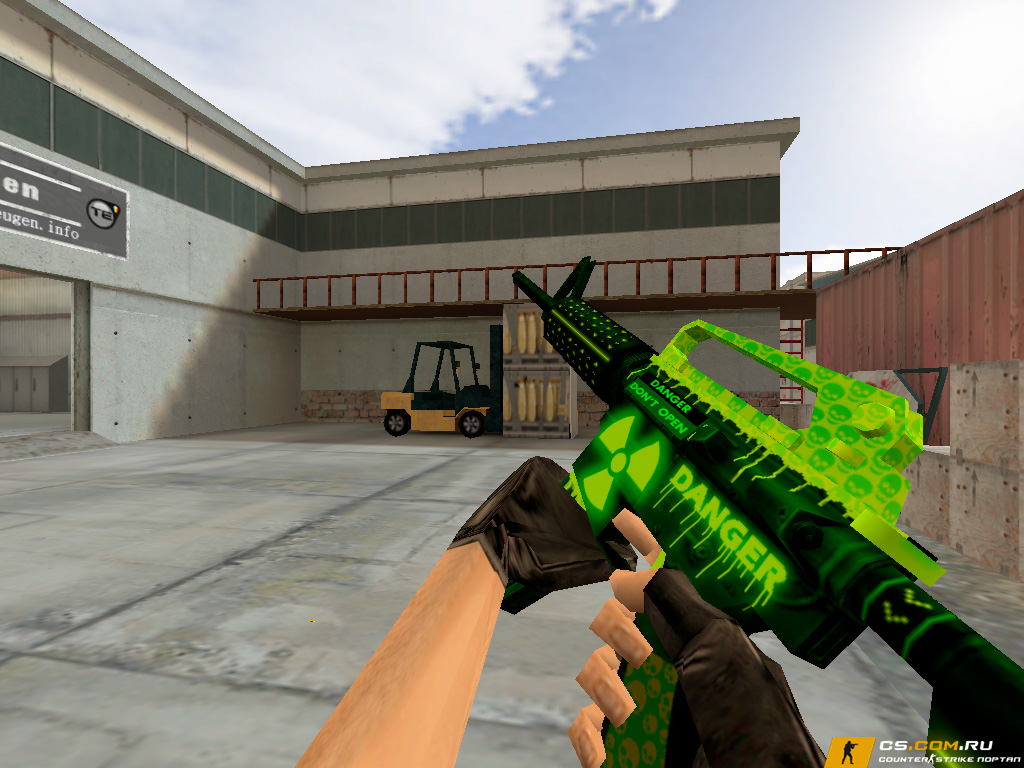 Модель M4A1 «Toxic» для CS 1.6
