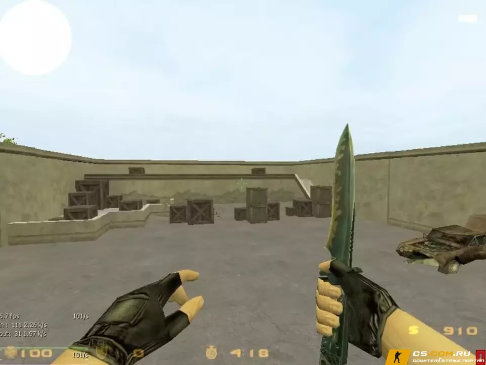 Карта «aim_map_csgo_beta1» для CS 1.6