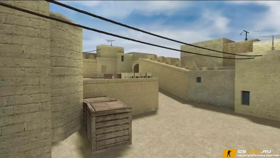 Карта «de_dust2_css_beta7» для CS 1.6