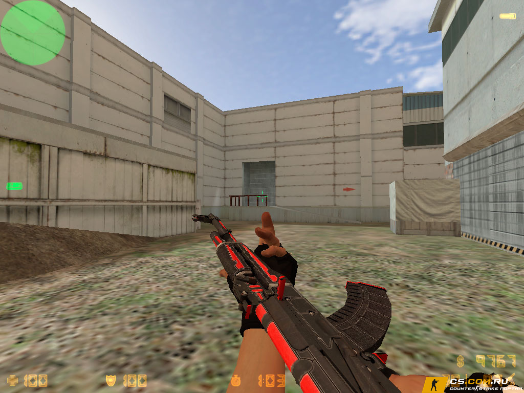 Модель AK-47 «Темный Лорд» для CS 1.6