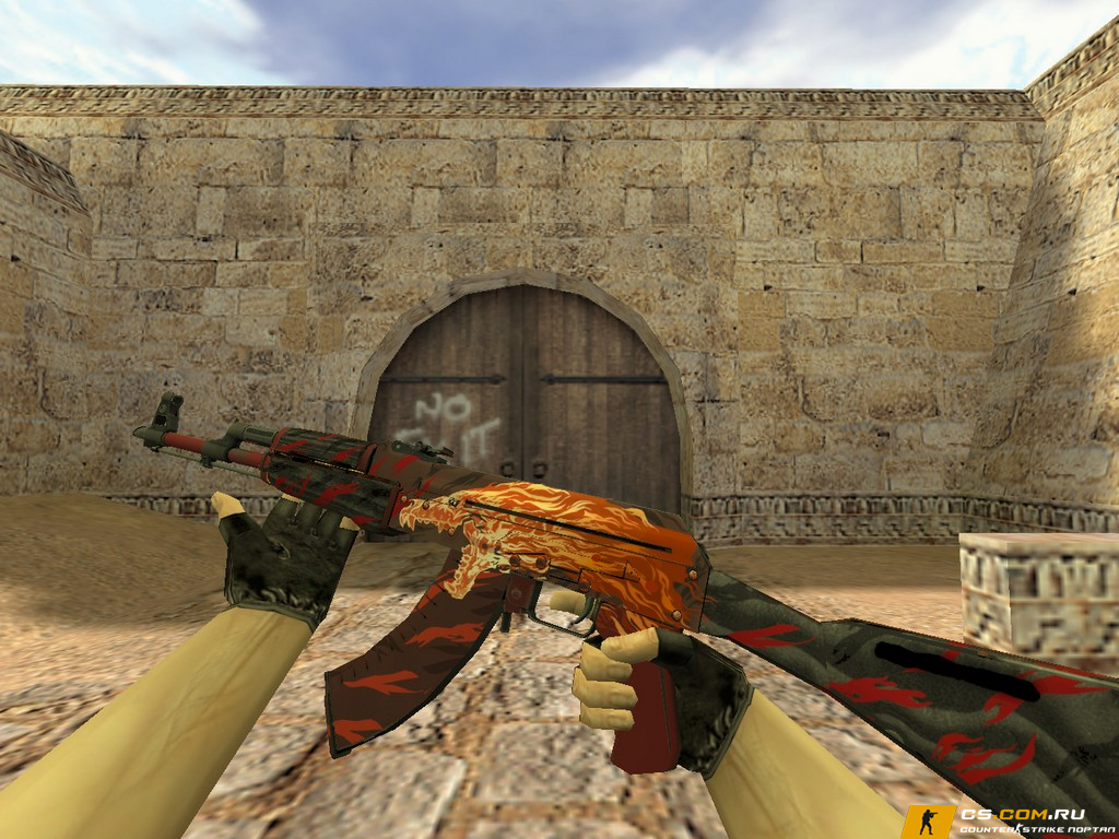 Модель AK-47 «Вой» для CS 1.6