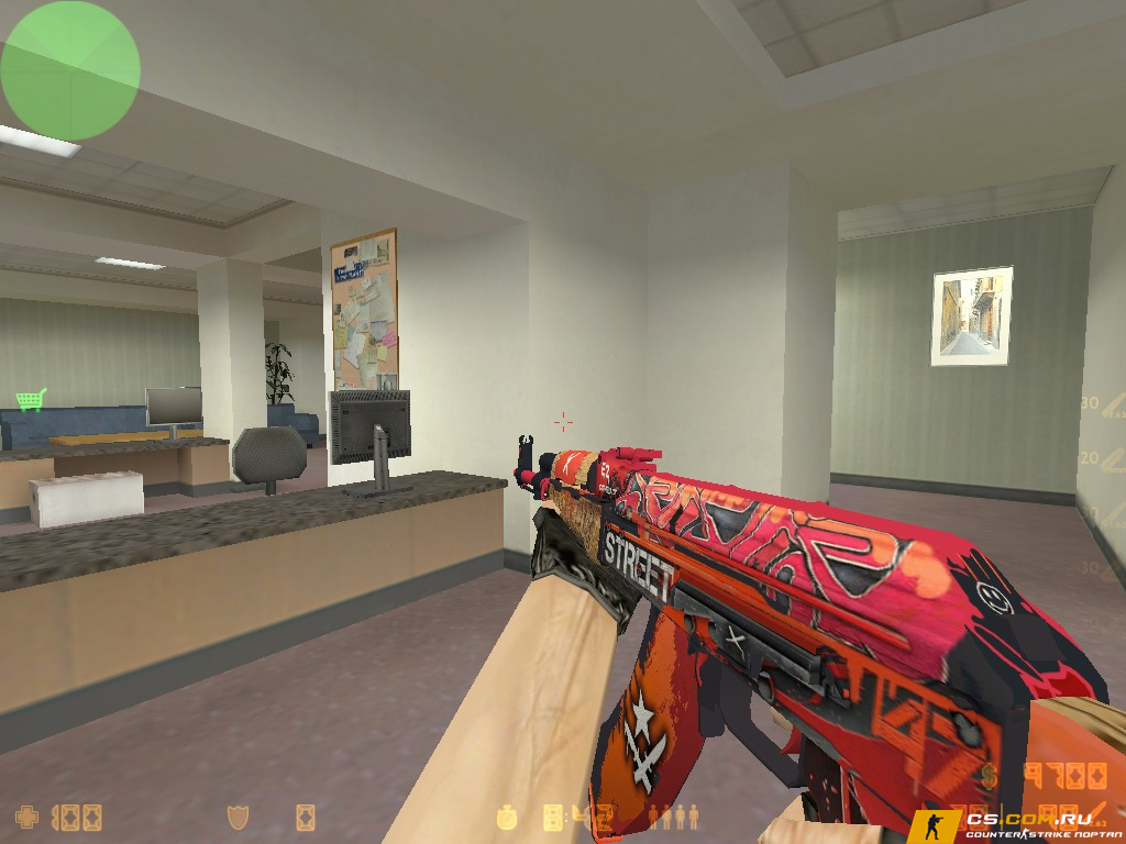 Модель AK-47 «Главарь» для CS 1.6