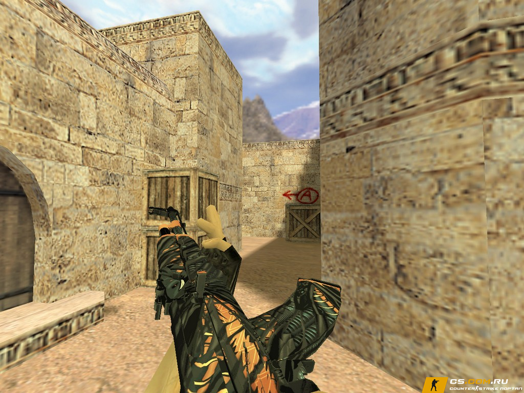 Модель AK-47 «Мерес» для CS 1.6