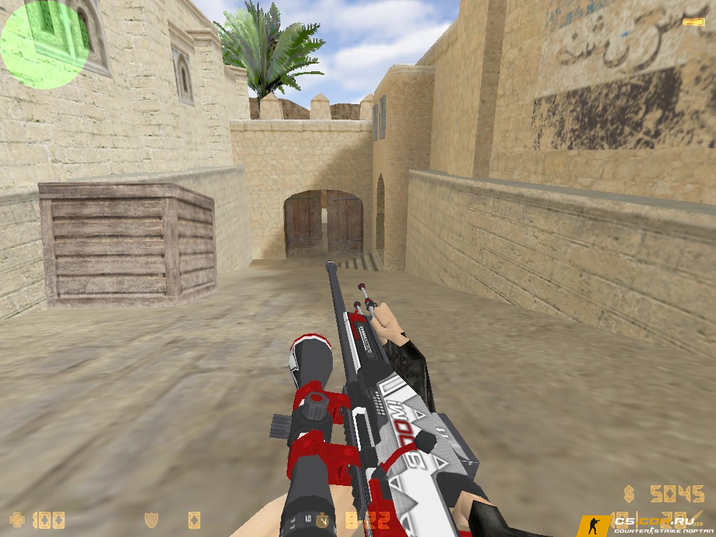 Модель AWP «Booster» для CS 1.6