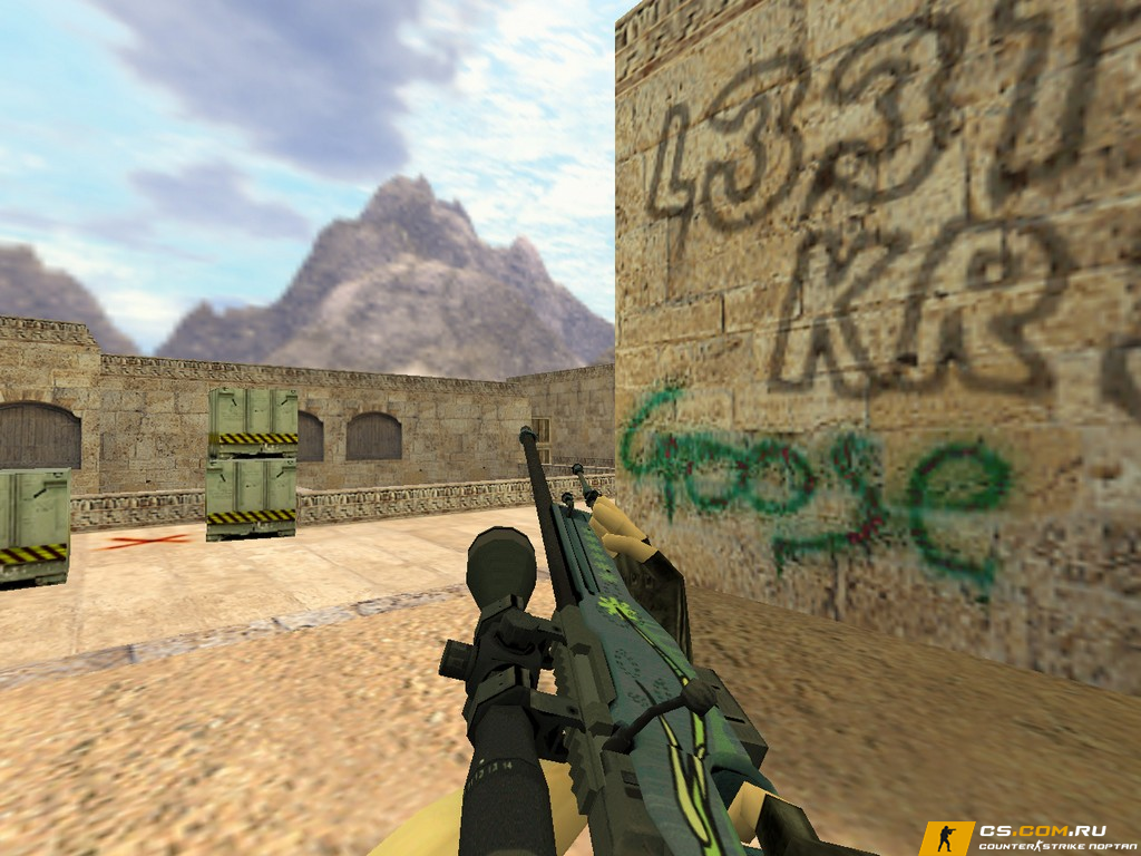 Модель AWP «Кортисейра» для CS 1.6