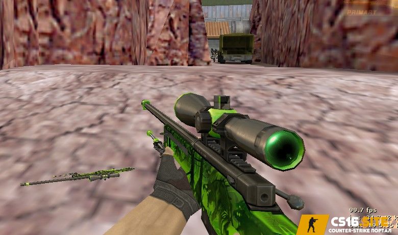 Модель «AWP Virus» для CS 1.6