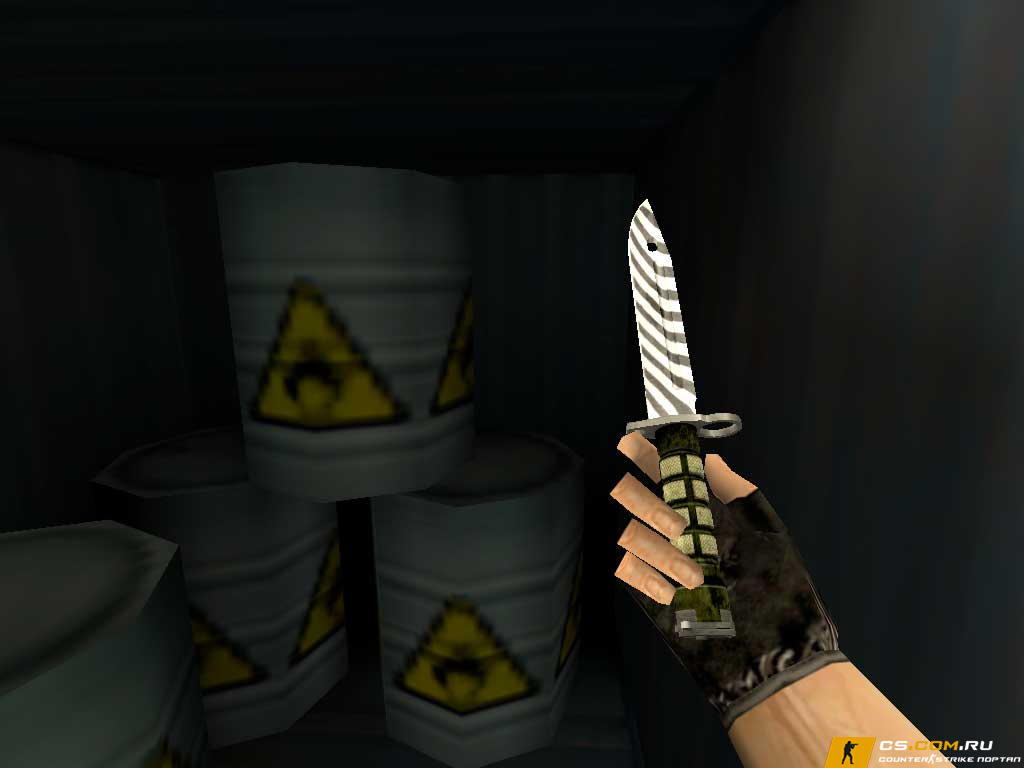 Модель Штык-нож M9 «Зебра» для CS 1.6