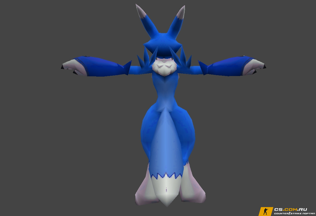 Женская модель «Renamon» для CS 1.6