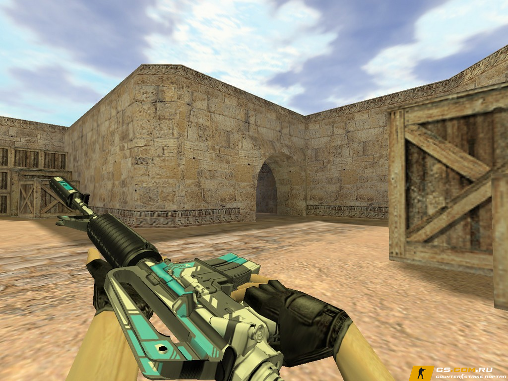 Модель M4A1 «Эволюция» для CS 1.6
