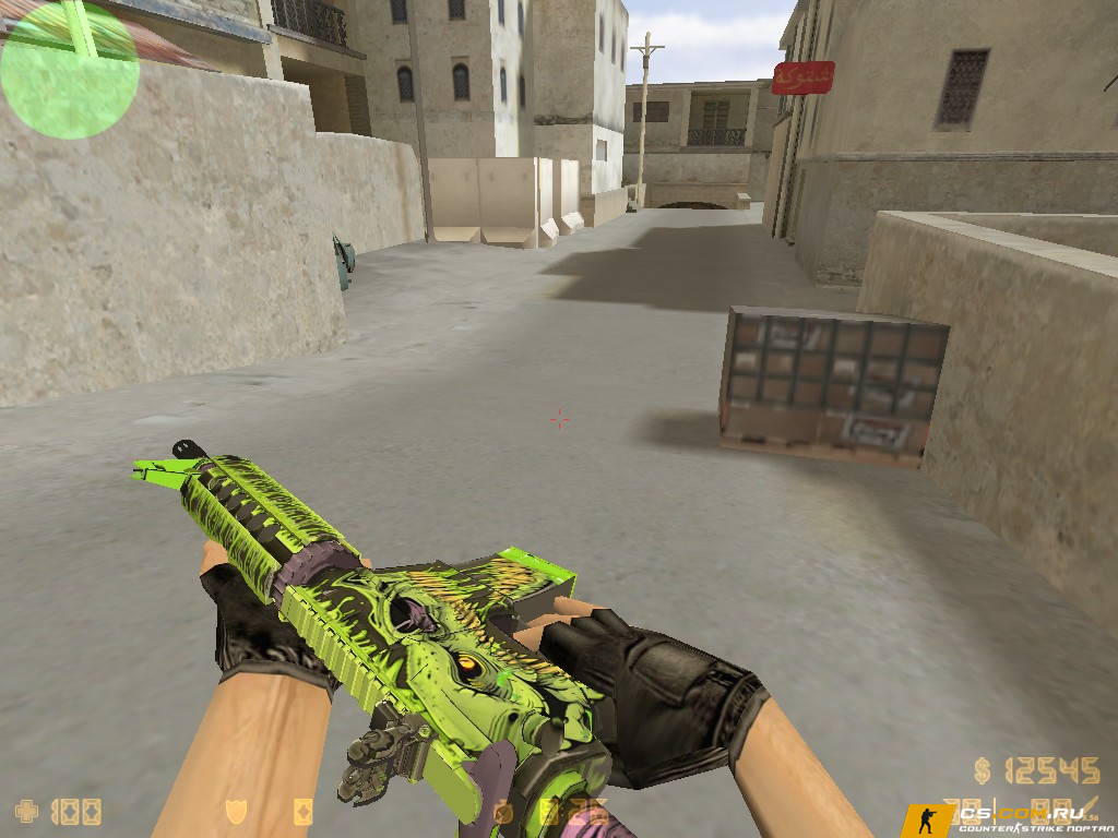 Модель М4А4 «Toxicator» для CS 1.6