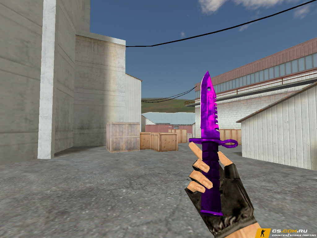 Модель «Нож M9 Bayonet Doppler Sapphire» для CS 1.6