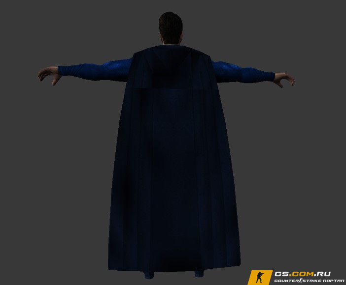Мужская модель «Superman» для CS 1.6