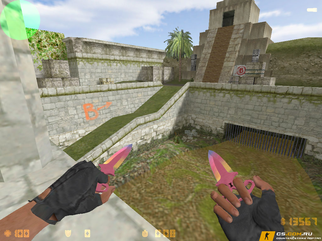 Модель Тычковый нож «Градиент» для CS 1.6
