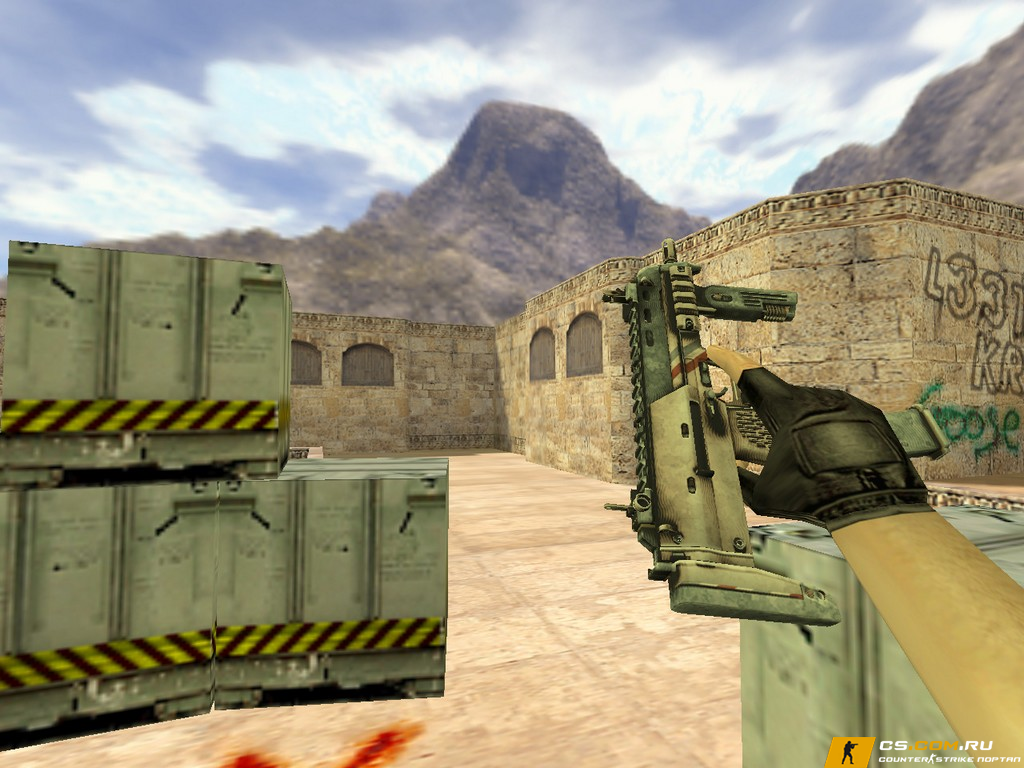 Модель MP7 Особая доставка для CS 1.6