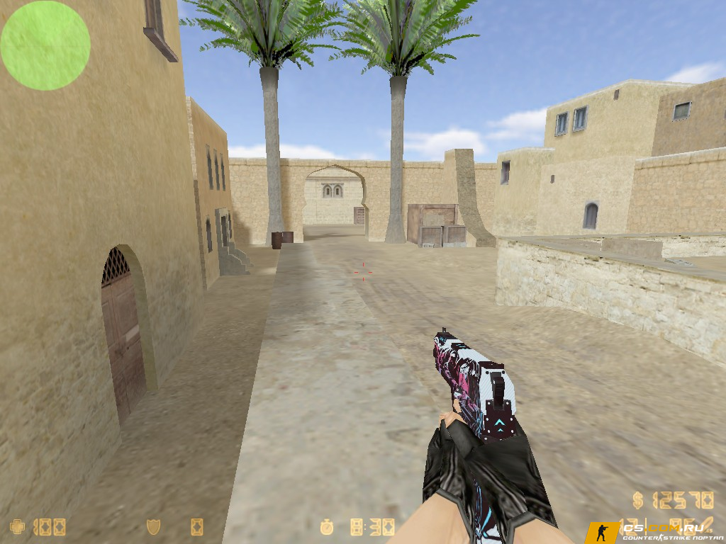 Модель USP-S Неонуар для CS 1.6
