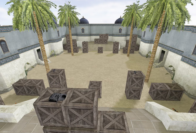 Карта «aim_mortaldust» для CS 1.6